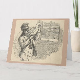 Classic New Baby Greeting Card Karte