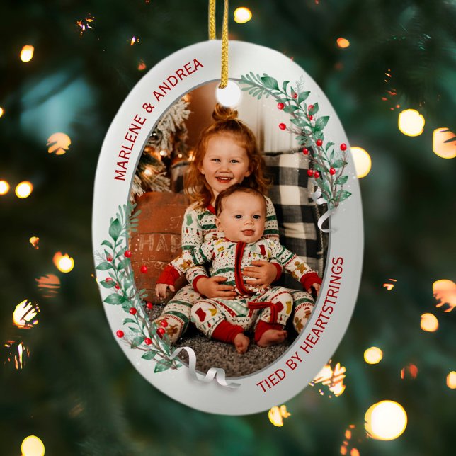 Classic Newborn Big Sister 1. Weihnachten Keramik Ornament (Von Creator hochgeladen)