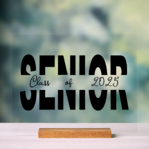 Classic noir Senior personnalisé