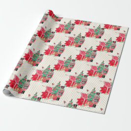 Classic Nutcracker & Princess Weihnachtsgeschenk Geschenkpapier