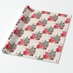 Classic Nutcracker & Princess Weihnachtsgeschenk Geschenkpapier
