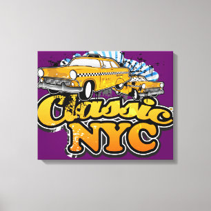 Classic NYC Leinwanddruck