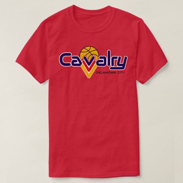 Classic Oklahoma City Calvary Basketball 1990 2 T-Shirt (Design vorne)