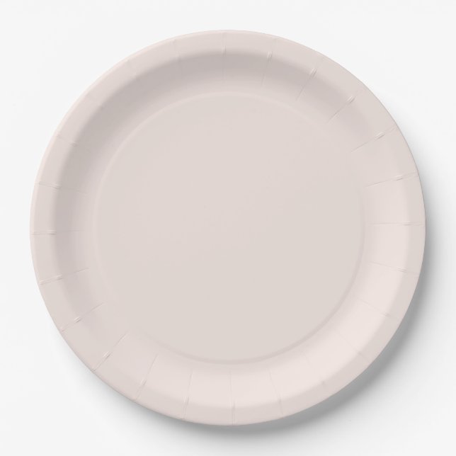 Classic One Color Celebration Plate Pappteller (Vorderseite)