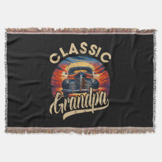 Classic Opa Funny Sprichwort Car Lover Vater Pap Decke