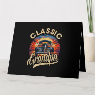 Classic Opa Funny Sprichwort Car Lover Vater Pap Karte