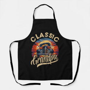 Classic Opa Funny Sprichwort Car Lover Vater Pap Schürze