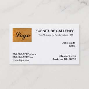 Classic Orange Logo Business Cards Visitenkarte