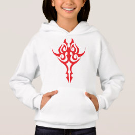 Classic Ornamental Floral Border Elegant Design Hoodie