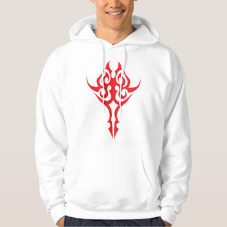 Classic Ornamental Floral Border Elegant Design Hoodie