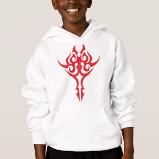 Classic Ornamental Floral Border Elegant Design Hoodie