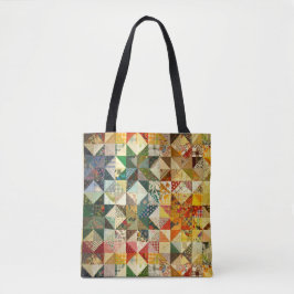 Classic Patchwork Fabric Design Tote Bag Tasche