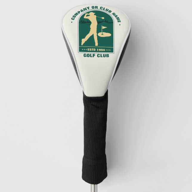 Classic Personalisiert Golf Club Company Golf Headcover (Vorderseite)