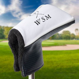 Classic Personalisiert Monogram Golf Clubs Head Headcover