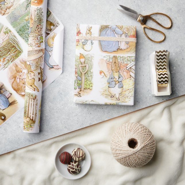 Classic Peter der Kaninchenwackelpapier Geschenkpapier (Kunsthandwerk)