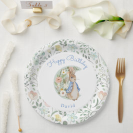 Classic Peter der Rabbit Beatrix Potter Geburtstag Pappteller