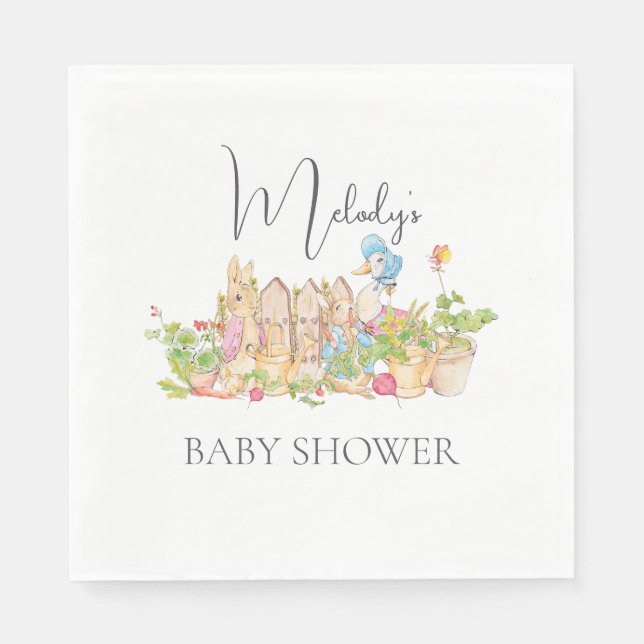 Classic Peter Rabbit Luncheon Napkins Serviette (Vorderseite)