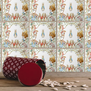 Classic Peter the Rabbit Baby Shower Fliese