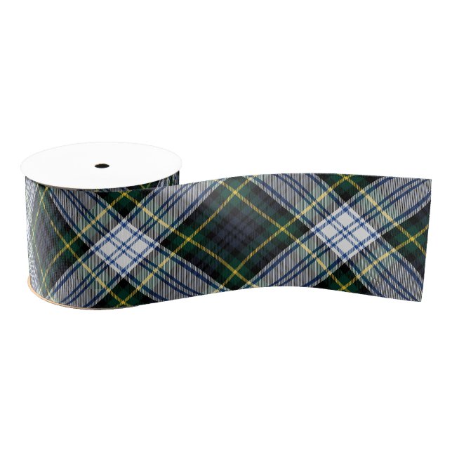 Classic Plaid Rustic Gordon Check Tartan Ripsband (Spule)