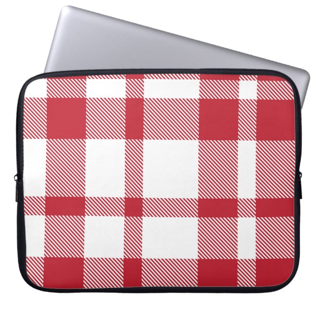 Classic Plaid Tartan Seamless Pattern. apparel, ar Laptopschutzhülle (Vorderseite)