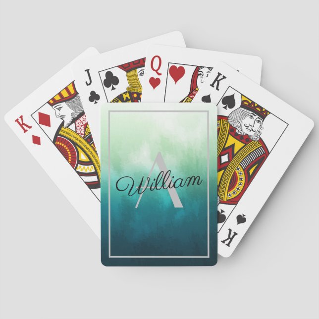 Classic Playing Cards - Ocean Spray Design Spielkarten (Rückseite)