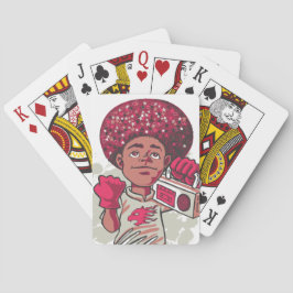 Classic Playing Cards – YOUTH Power Afro & Boombox Spielkarten