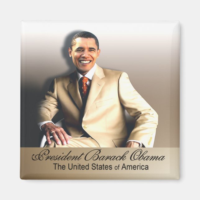 Classic - Präsident Obama Magnet (Vorne)