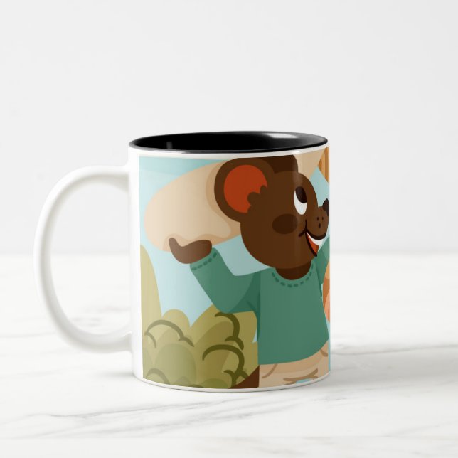 Classic Premium Feel Coffee Mug Zweifarbige Tasse (Links)