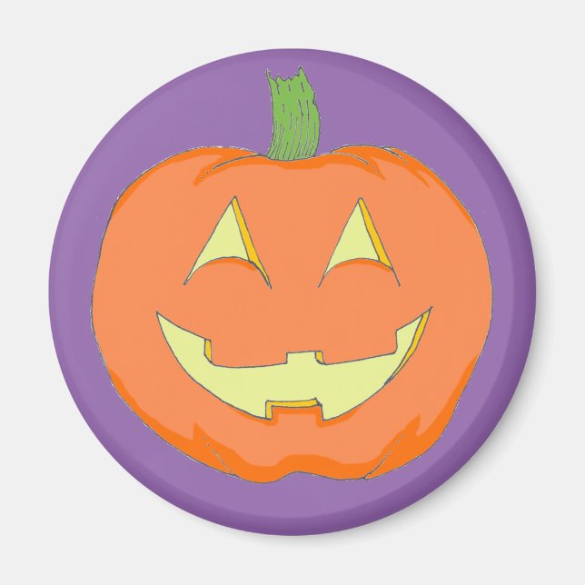 Classic Pumpkin Magnet (Vorne)