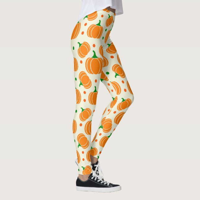 Classic Pumpkin Patch Leggings (Rechts)