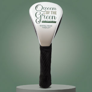 Classic Queen of the Green Golf Headcover