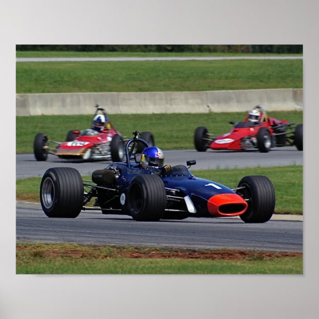 Classic Racer Poster (Vorne)