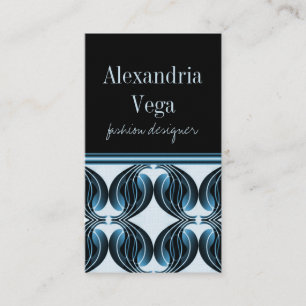 Classic Radiance Business Card, Ocean Blue Visitenkarte