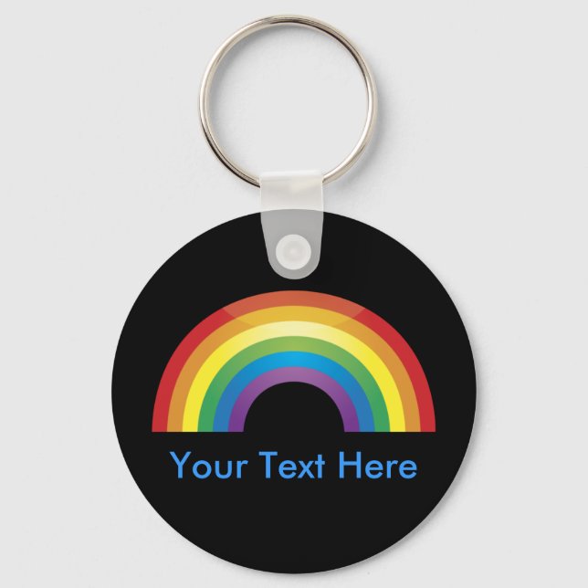 Classic Rainbow Schlüsselanhänger - Individuell Pe (Vorderseite)