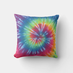 Classic Rainbow Swirl Gefärbte Krawatte American M Kissen