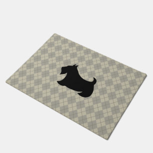 Classic Raute Scottish Terrier Doormat Fußmatte