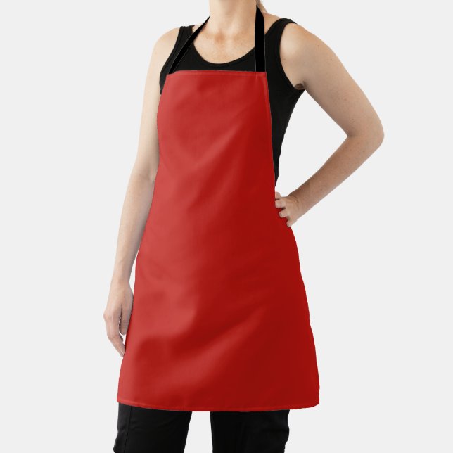 Classic Red Christmas Kitchen Cooking Apron Schürze (InSitu)