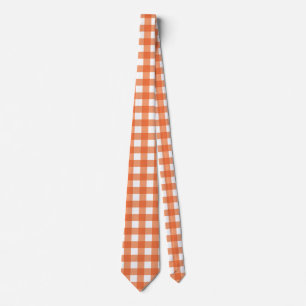 Classic Red Gingham in White Vichy Karo Krawatte