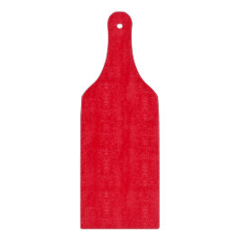 CLASSIC RED Glass Paddle Schneidebrett