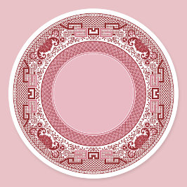 Classic Red Willow Stickers