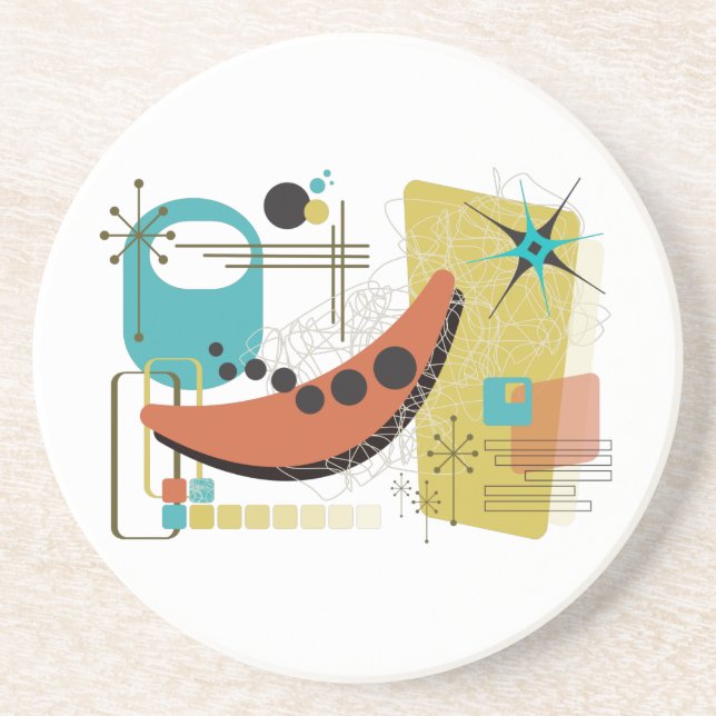 Classic Redux Dessous de verre en grès Redux (Devant)