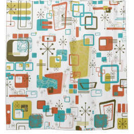 Classic Retro Duschvorhang