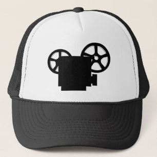 CLASSIC RETRO FILM PROJEKTOR TRUCKERKAPPE