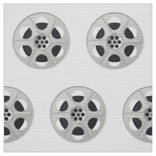 CLASSIC RETRO FILM REEL MOTIF STOFF