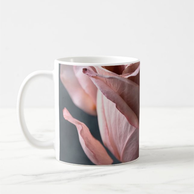 CLASSIC ROSE BLUME KAFFEE TASSE (Links)