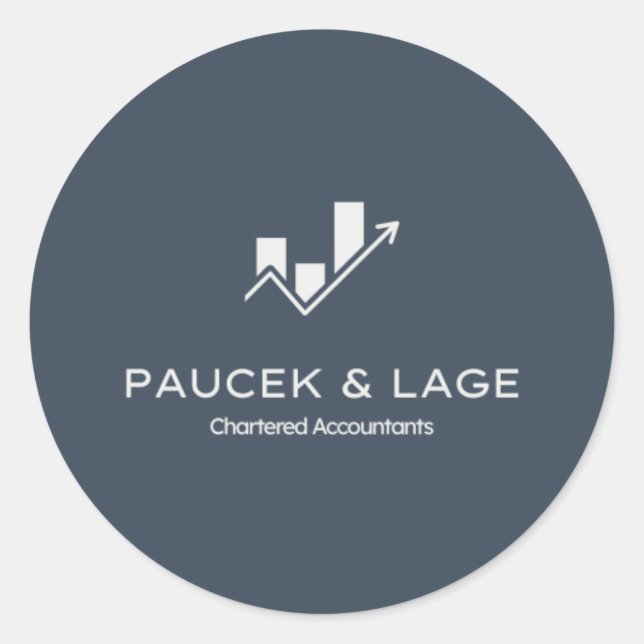 Classic Round Stickers  (Devant)