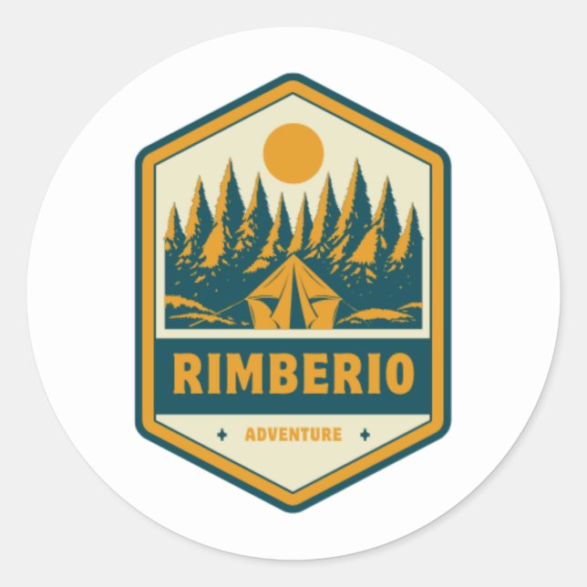 Classic Round Stickers  (Devant)