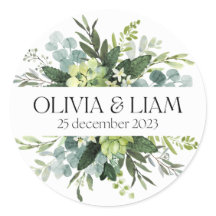 Classic Round Stickers Set