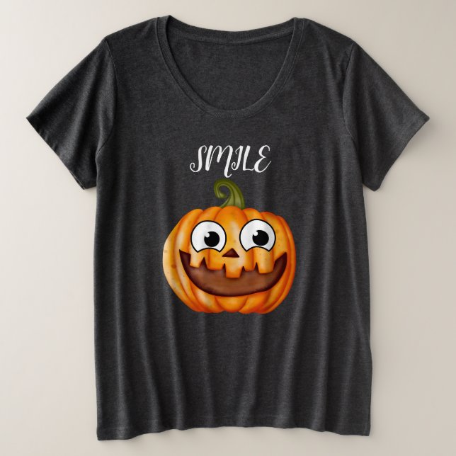 classic rustic retro Happy pumpkin (Design devant)