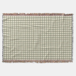Classic Sage Tartan Ralph Lauren Inspired Decke